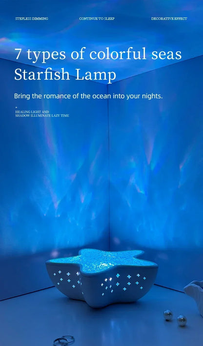 Starfish Projection Lamp