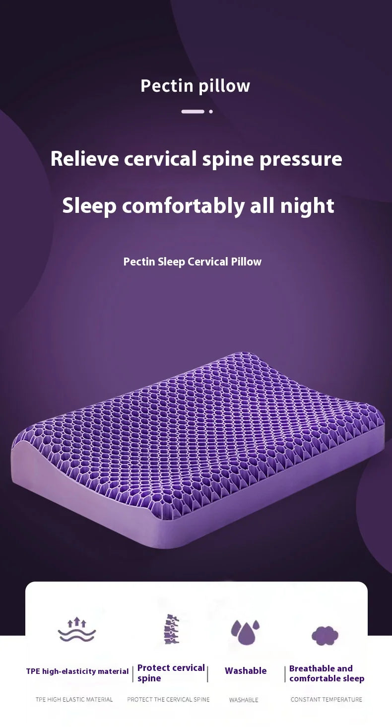Zero Pressure Cervical Neck Support Pillow