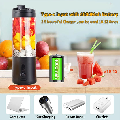Portable Electric Juicer Cup