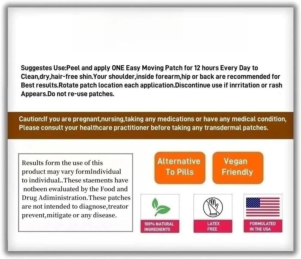 Magnesium Glycinate Transdermal Patches