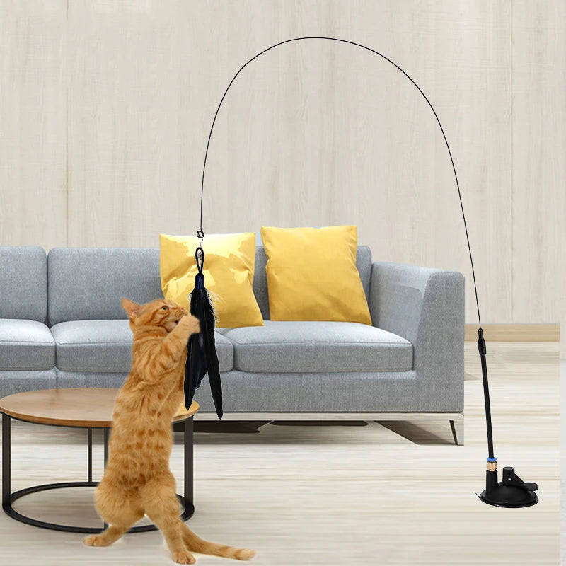 Cat Toy Cat Teaser Stick With Bell