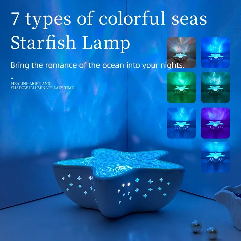 Starfish Projection Lamp