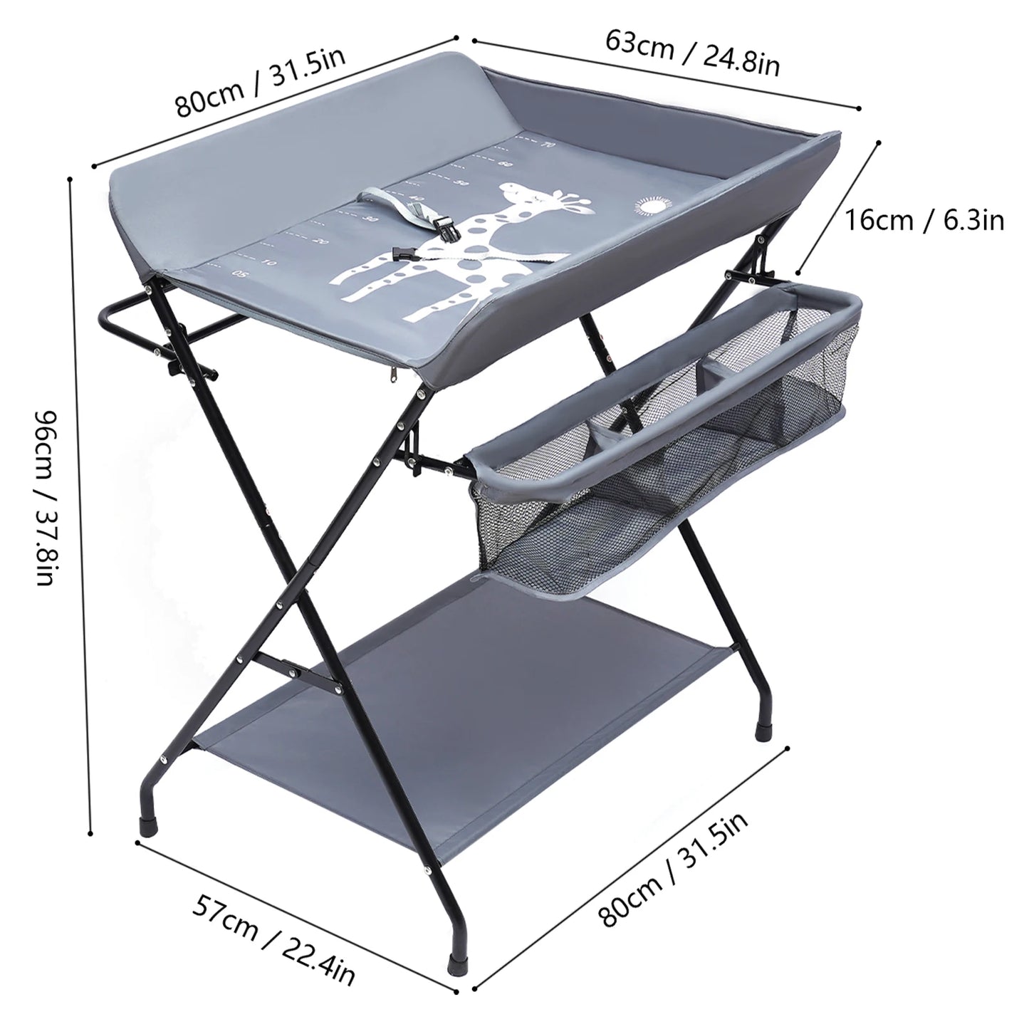 Foldable Baby Changing Table