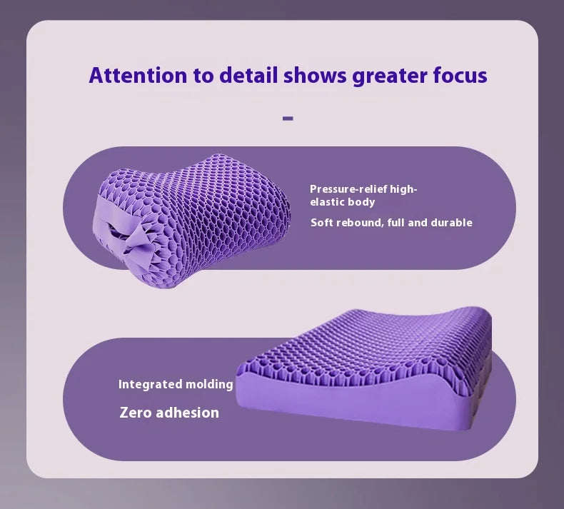Zero Pressure Cervical Neck Support Pillow
