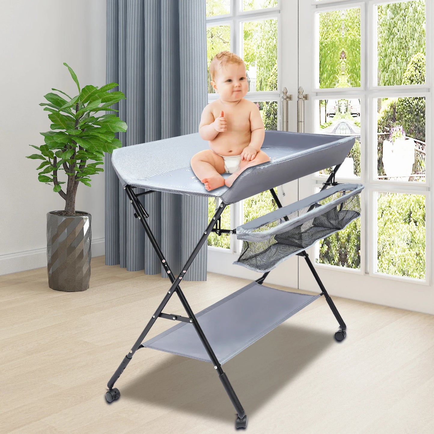 Foldable Baby Changing Table