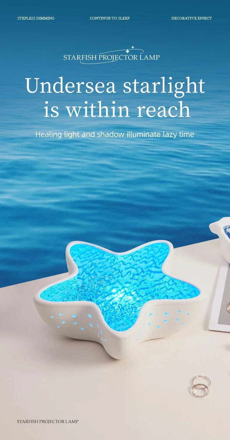 Starfish Projection Lamp