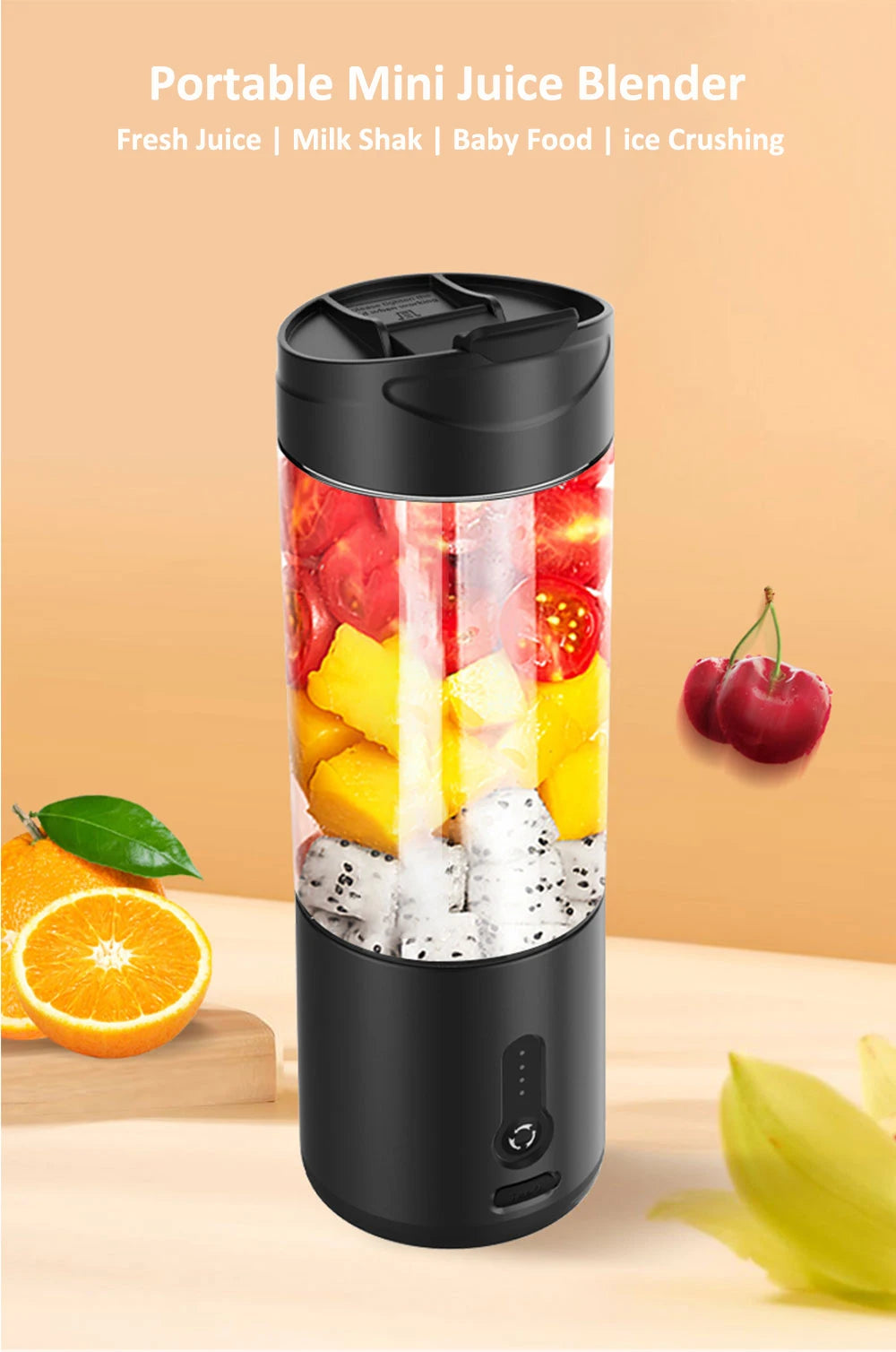 Portable Electric Juicer Cup