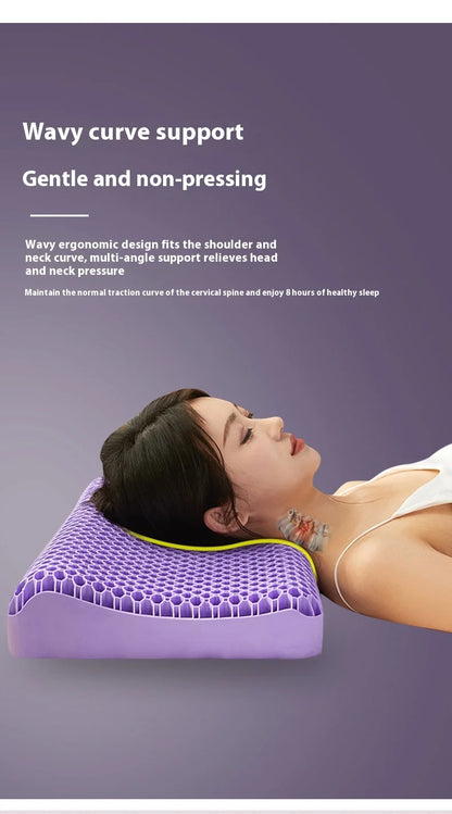 Zero Pressure Cervical Neck Support Pillow