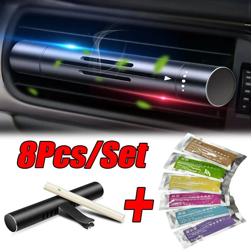 8Pc/Set Car Air Vent Perfume Car Air Freshener