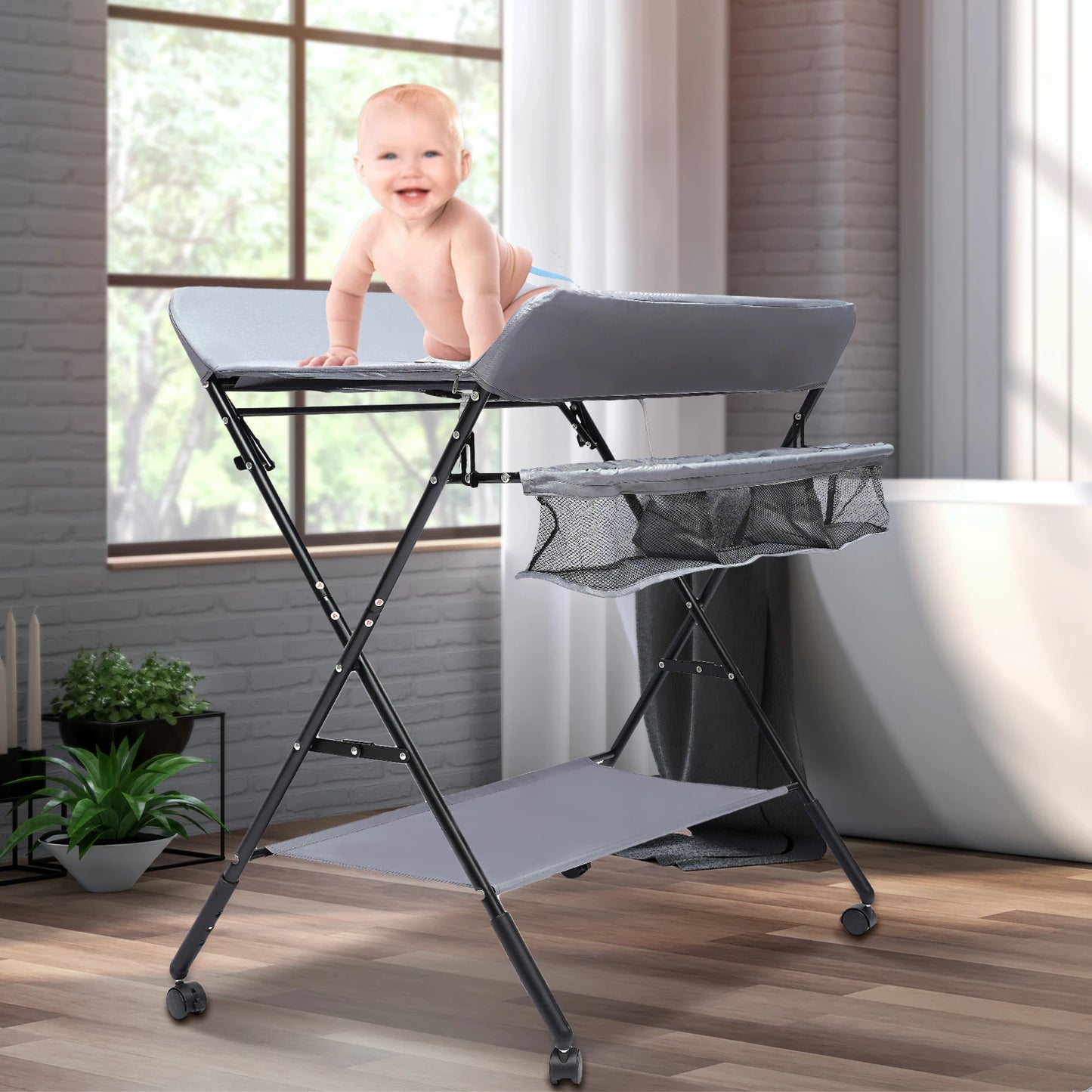 Foldable Baby Changing Table