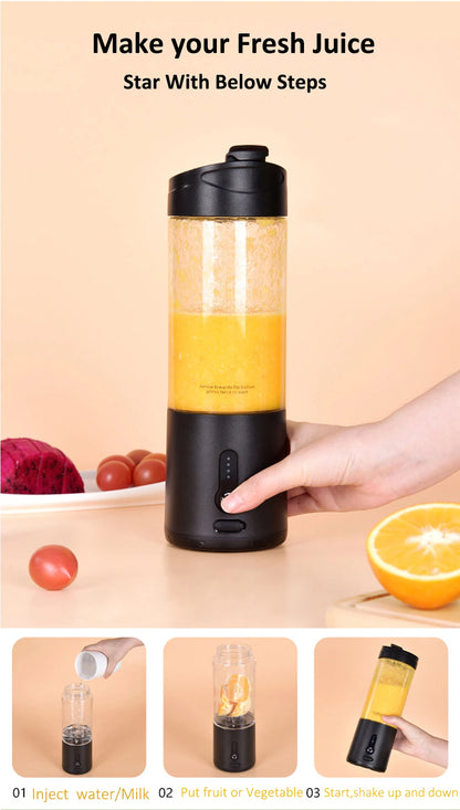 Portable Electric Juicer Cup