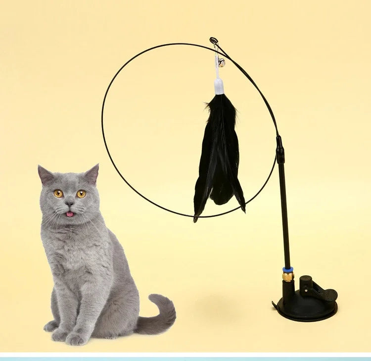 Cat Toy Cat Teaser Stick With Bell