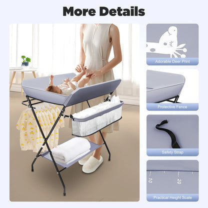 Foldable Baby Changing Table