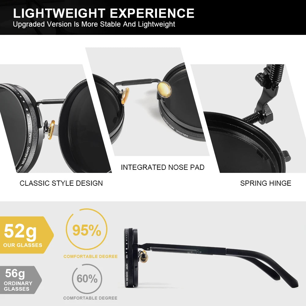 CRIXALIS Intelligent Light-Adjusting Sunglasses – Adaptive Polarized Outdoor Eyewear
